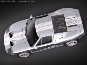 GT40 Modelo 3D
