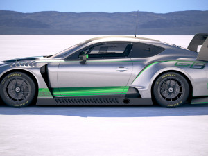 Bentley Continental GT3 Racecar 2018 3D Model