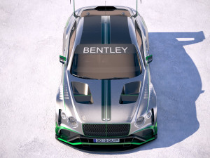 Bentley Continental GT3 Racecar 2018 3D Model
