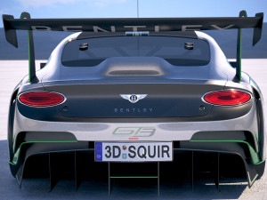 Bentley Continental GT3 Racecar 2018 3D Model