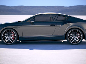 Bentley Continental Supersports 2018 Model 3D