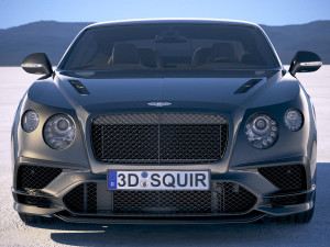 Bentley Continental Supersports 2018 Model 3D