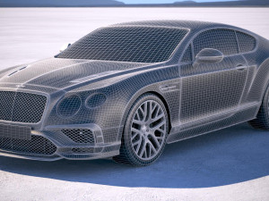 Bentley Continental Supersports 2018 Model 3D
