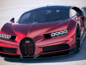 Bugatti Chiron Sport 2019 3D Model