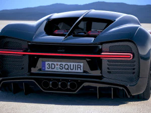 Bugatti Chiron Sport 2019 3D Model