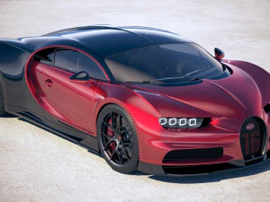 Bugatti Chiron Sport 2019 3D Model