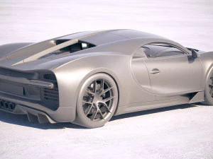 Bugatti Chiron Sport 2019 3D Model