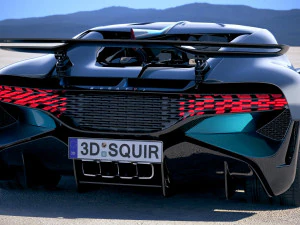 Bugatti Divo 2019 3D Model