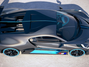Bugatti Divo 2019 3Dモデル