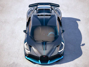 Bugatti Divo 2019 3D Model