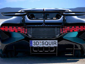 Bugatti Divo 2019 3D Model