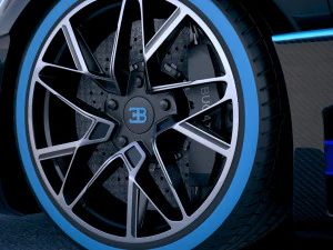 Bugatti Divo 2019 3D Model