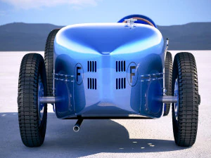 Bugatti Type 35 1925-1929 Vray 3D Model