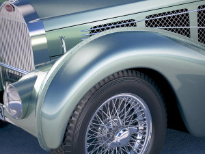 Bugatti Type 57 Aerolithe 1935 3D 모델