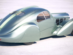 Bugatti Type 57 Aerolithe 1935 3D 모델