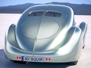 Bugatti Type 57 Aerolithe 1935 3D 모델