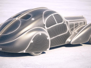 Bugatti Type 57 Aerolithe 1935 3D 모델