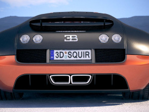 Bugatti Veyron Super Sport 2012-2016 Vray 3D Модель