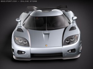 Koenigsegg Trevita CCXR Model 3D