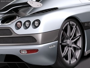 Koenigsegg Trevita CCXR Model 3D