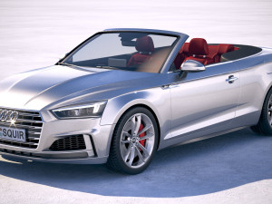 Audi S5 Cabriolet 2019 Modelo 3D