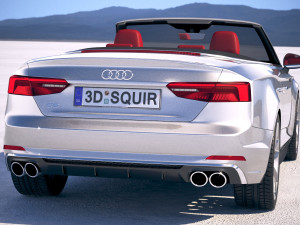 Audi S5 Cabriolet 2019 3D Model