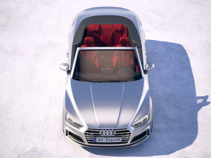 Audi S5 Cabriolet 2019 3D Model