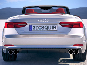 Audi S5 Cabriolet 2019 3D Model