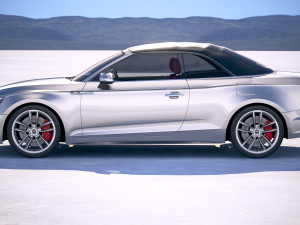 Audi S5 Cabriolet 2019 3D Model