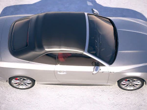 Audi S5 Cabriolet 2019 3D Model