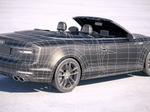 Audi S5 Cabriolet 2019 3D Model