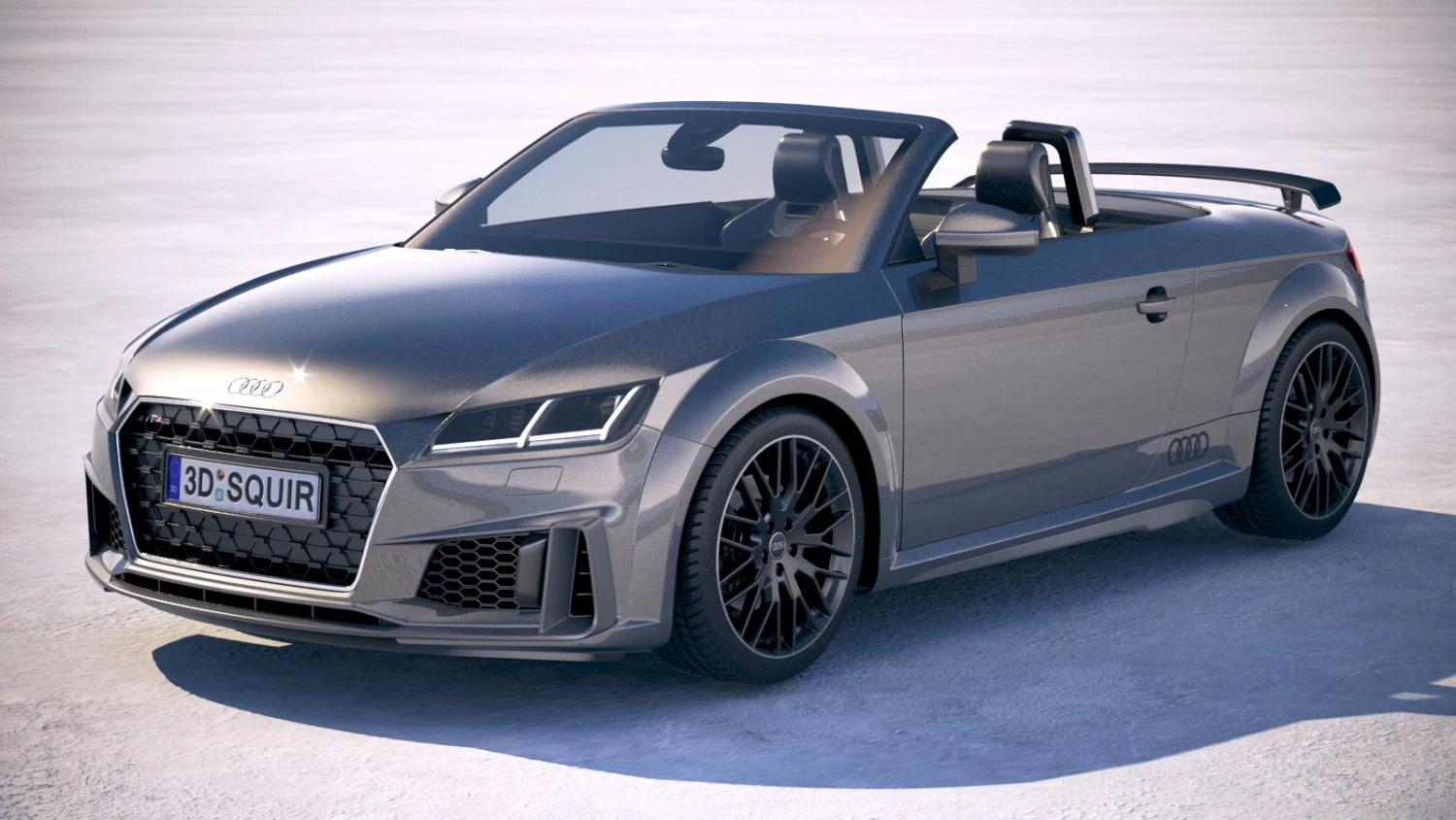 Audi TTS Roadster 2019 Modelo 3D .c4d .max .obj .3ds .fbx .stl .blend