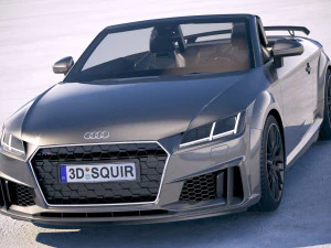 Audi TTS Roadster 2019 Modelo 3D