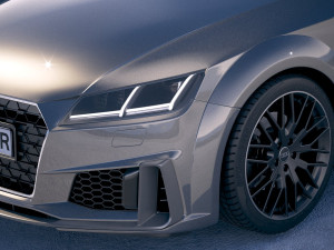 Audi TTS Roadster 2019 Modello 3D