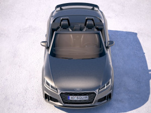 Audi TTS Roadster 2019 Modello 3D
