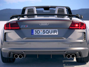Audi TTS Roadster 2019 Modelo 3D