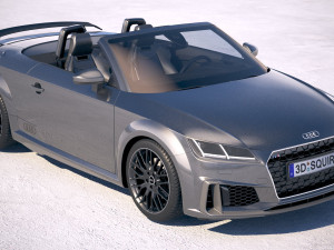 Audi TTS Roadster 2019 Modello 3D