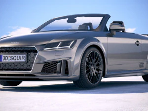 Audi TTS Roadster 2019 Modelo 3D