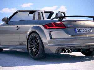 Audi TTS Roadster 2019 Modelo 3D