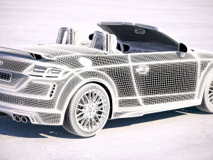 Audi TTS Roadster 2019 Modello 3D