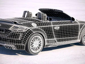 Audi TTS Roadster 2019 Modelo 3D