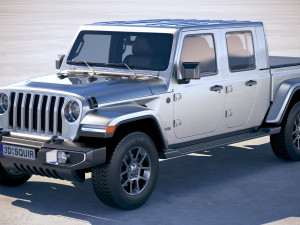 Jeep Gladiator 2020 3Dモデル