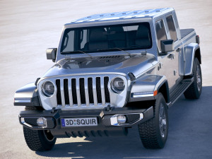 Jeep Gladiator 2020 3D Модель