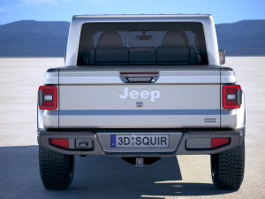 Jeep Gladiator 2020 3D Модель