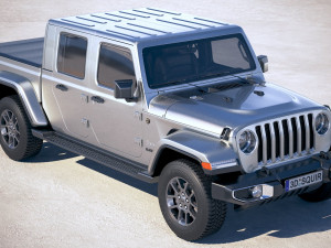 Jeep Gladiator 2020 3D Модель