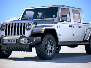 Jeep Gladiator 2020 3D Модель
