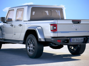 Jeep Gladiator 2020 3D Модель