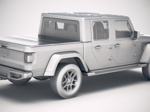 Jeep Gladiator 2020 3D Модель