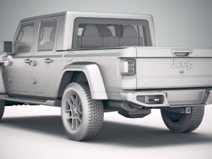 Jeep Gladiator 2020 3D Модель