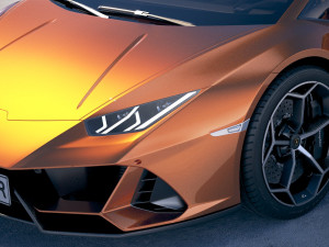 Huracan Evo 2019 3D Model